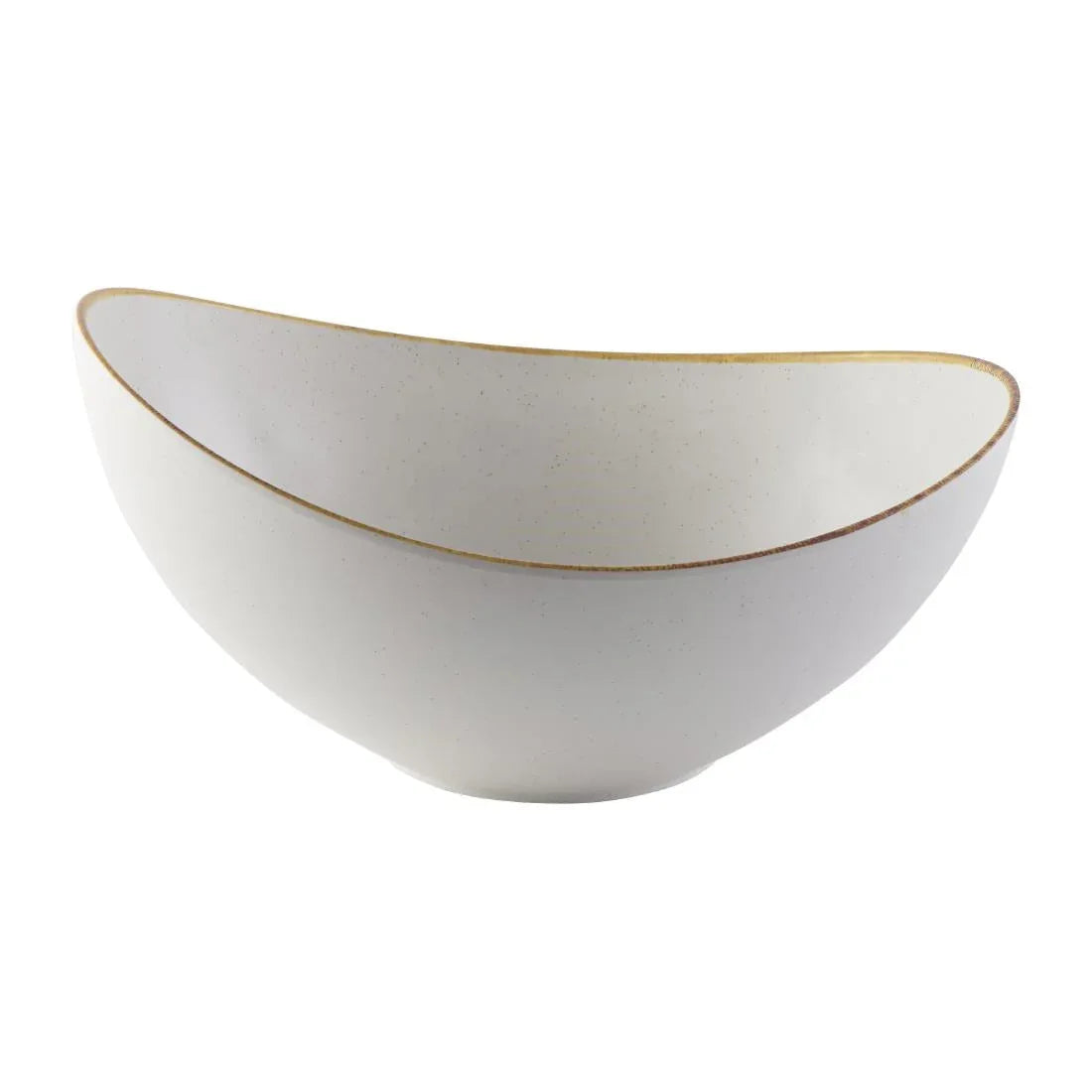 FS910 Churchill Melamine Stonecast Moonstone Buffet Bowl 360mm (Pack of 2) - JD Catering Equipment Solutions Ltd