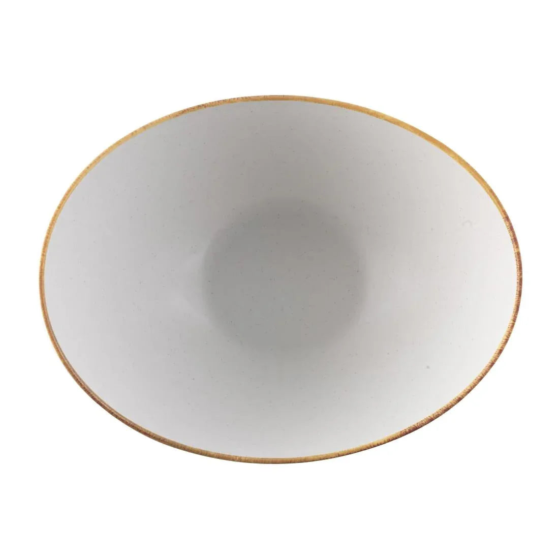FS910 Churchill Melamine Stonecast Moonstone Buffet Bowl 360mm (Pack of 2) - JD Catering Equipment Solutions Ltd