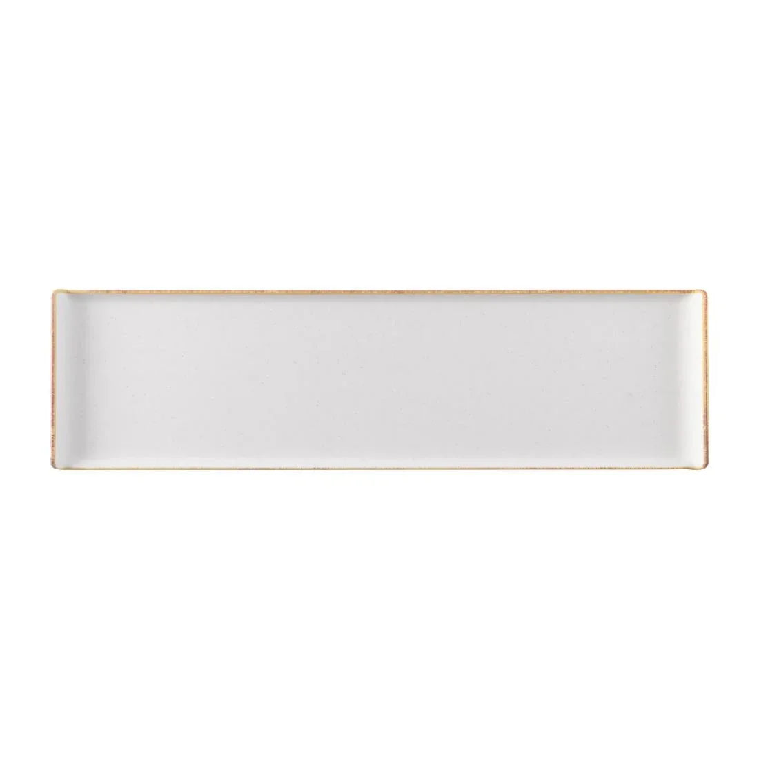 FS911 Churchill Melamine Stonecast Rectangular Buffet Tray 559x152mm (Pack of 4) - JD Catering Equipment Solutions Ltd