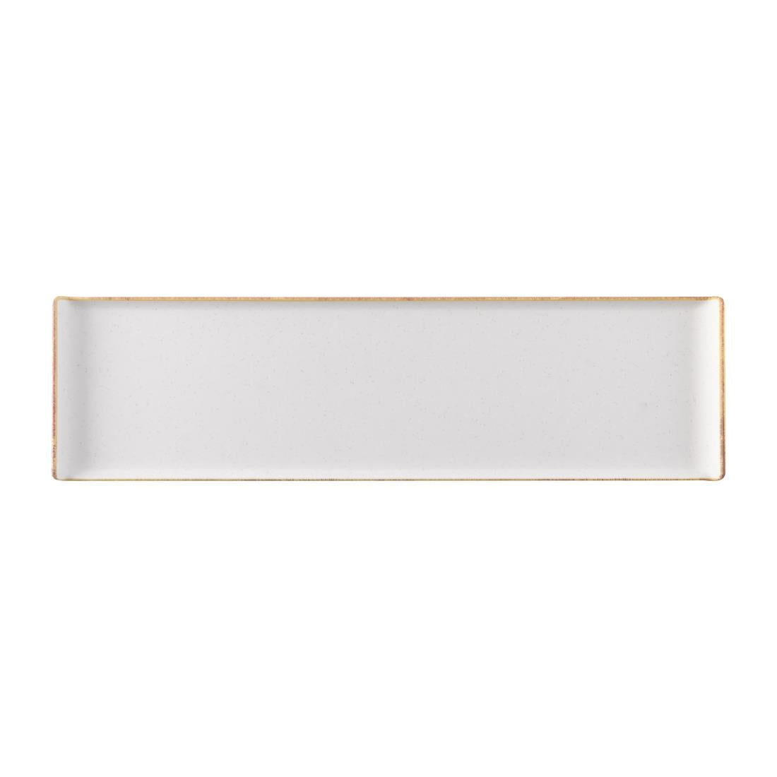 FS911 Churchill Melamine Stonecast Rectangular Buffet Tray 559x152mm (Pack of 4) JD Catering Equipment Solutions Ltd