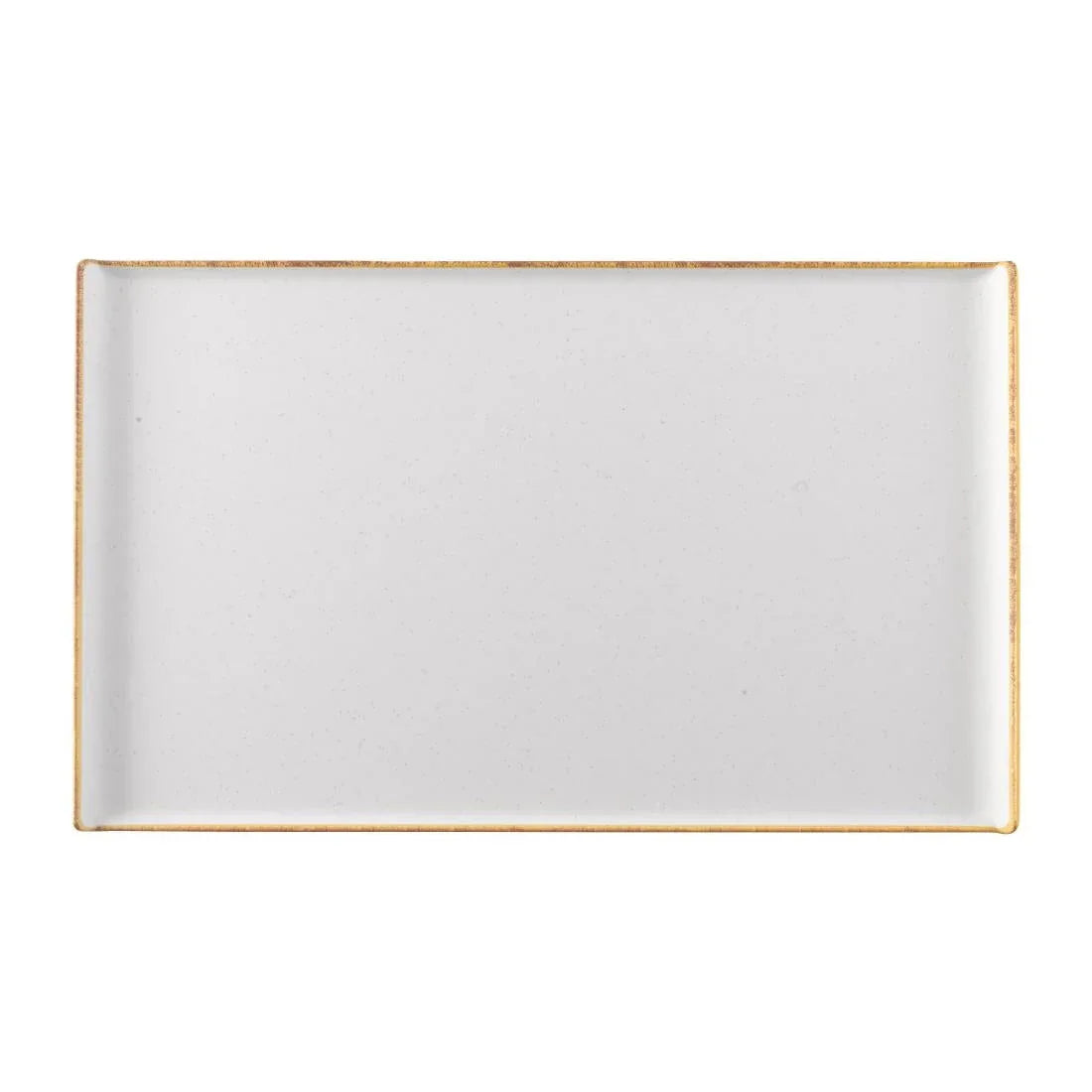 FS912 Churchill Melamine Stonecast Rectangular Buffet Tray 530x325mm (Pack of 2) - JD Catering Equipment Solutions Ltd