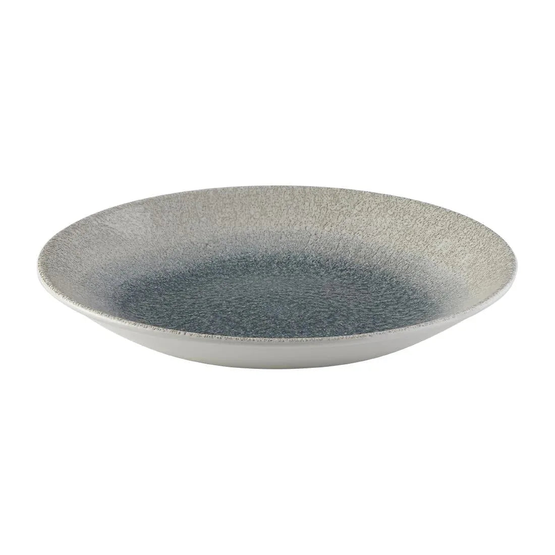 FS920 Churchill Raku Duo Agate Deep Coupe Plate Topaz 239mm (Pack of 12) - JD Catering Equipment Solutions Ltd