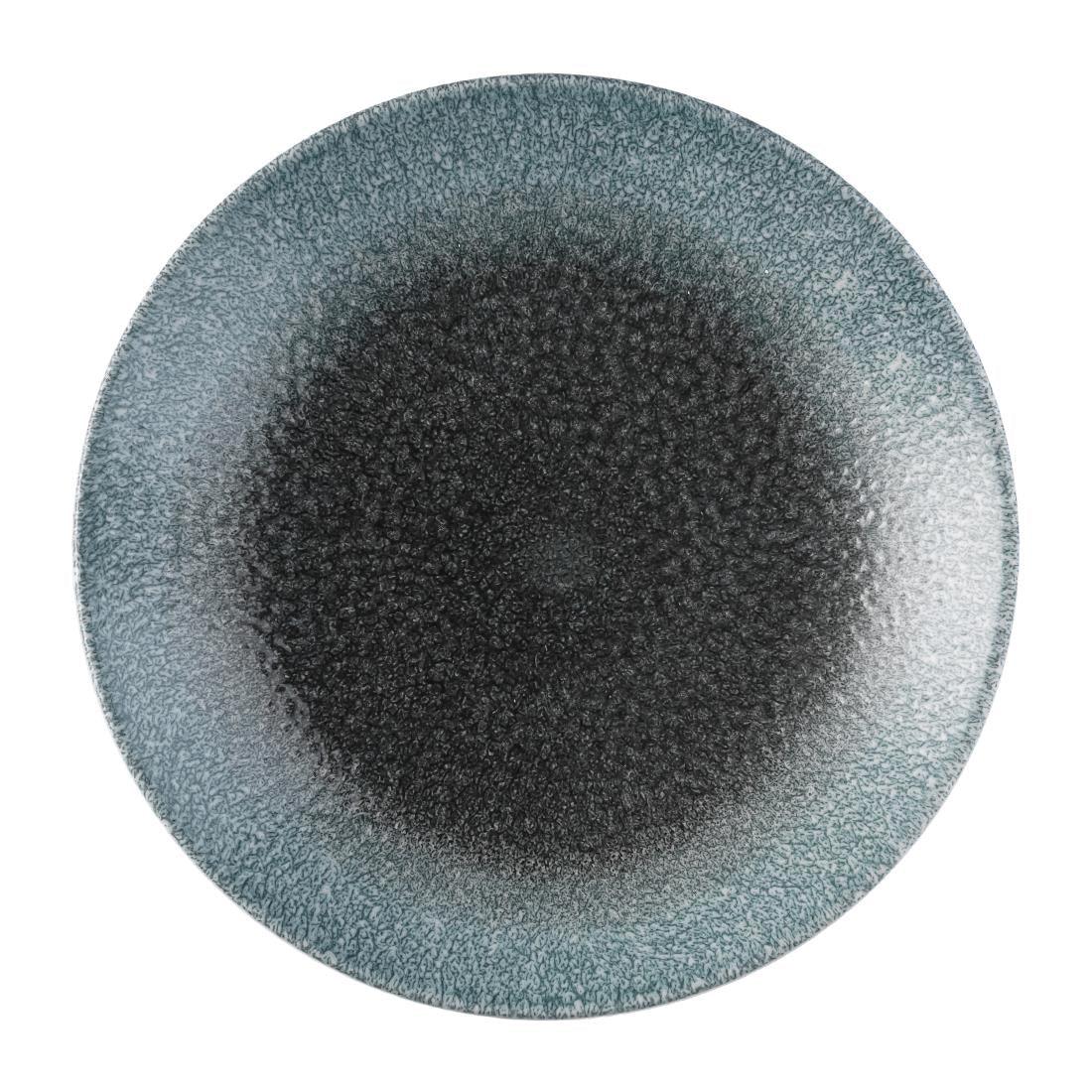 FS929 Churchill Raku Duo Evolve Coupe Bowl Topaz Quartz 248mm (Pack of 12) - JD Catering Equipment Solutions Ltd