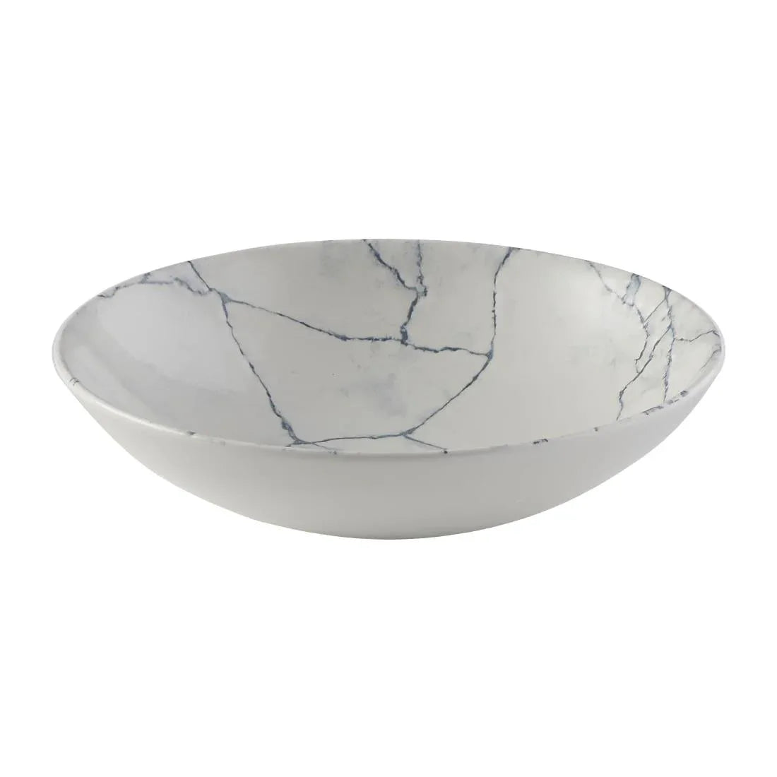 FS941 Churchill Studio Prints Kintsugi Pearl Evolve Coupe Bowl Grey 184mm (Pack of 12) - JD Catering Equipment Solutions Ltd