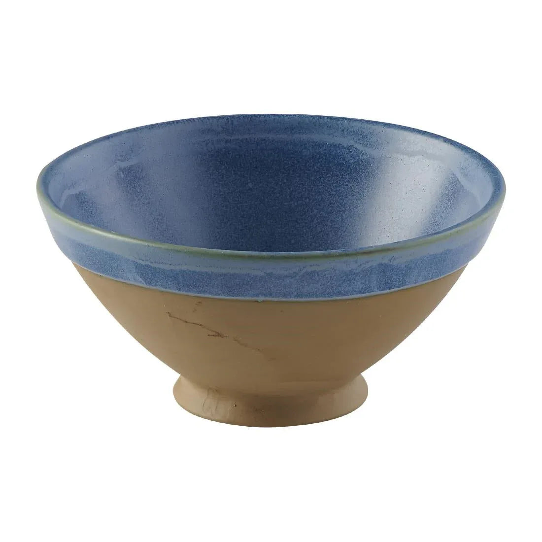 FS955 Churchill Emerge Oslo Footed Bowl Blue 155mm (Pack of 6) - JD Catering Equipment Solutions Ltd