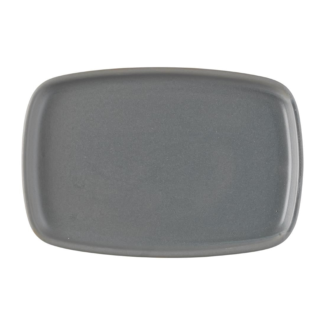 FS957 Churchill Emerge Seattle Oblong Plate Grey 222x152mm (Pack of 6) JD Catering Equipment Solutions Ltd