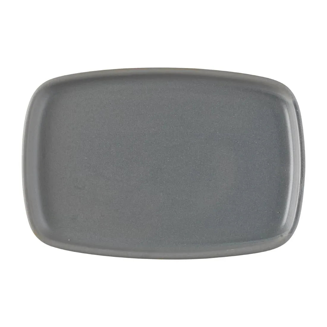 FS957 Churchill Emerge Seattle Oblong Plate Grey 222x152mm (Pack of 6) - JD Catering Equipment Solutions Ltd