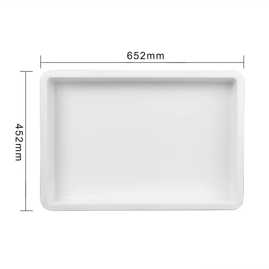 FS998 Vogue PP Dough Box 650 x 455 x 85mm - JD Catering Equipment Solutions Ltd
