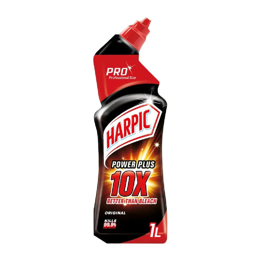 FT020 Harpic Original Power Plus Toilet Cleaner Ready To Use 1Ltr - JD Catering Equipment Solutions Ltd