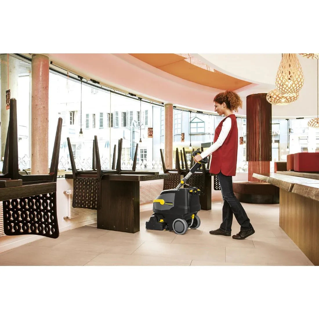 FT066 Karcher Compact Scrubber Dryer BR 35/12 C BP - JD Catering Equipment Solutions Ltd