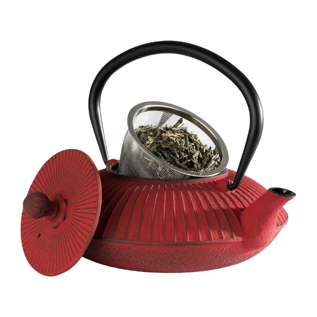 FT142 APS Asia Teapot Red 195 x 180mm - JD Catering Equipment Solutions Ltd