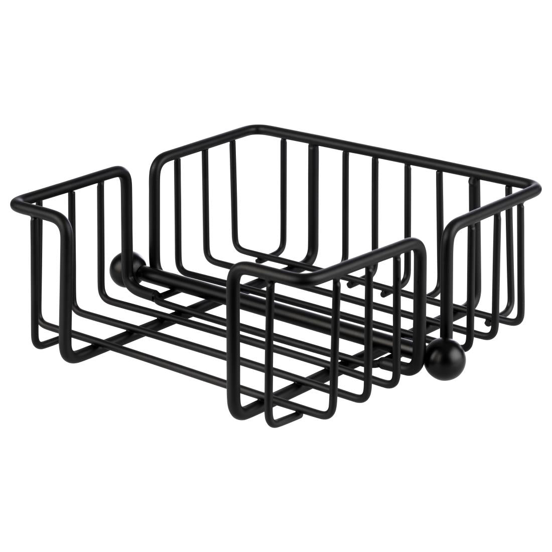 FT154 APS Urban Napkin Holder Black 190 x 190 x 75mm JD Catering Equipment Solutions Ltd