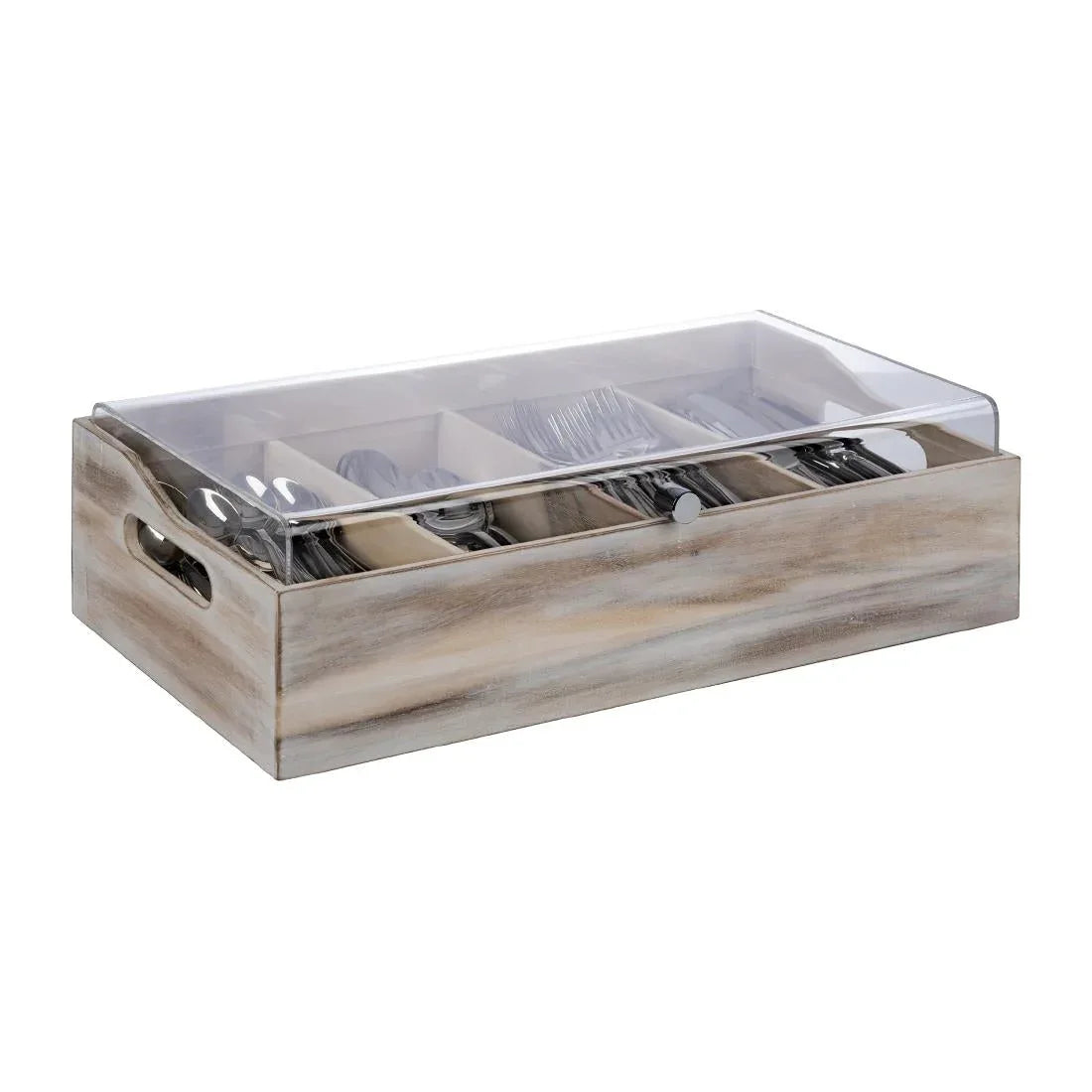FT157 APS Cutlery Tray With Cover 510 x 280mm - JD Catering Equipment Solutions Ltd