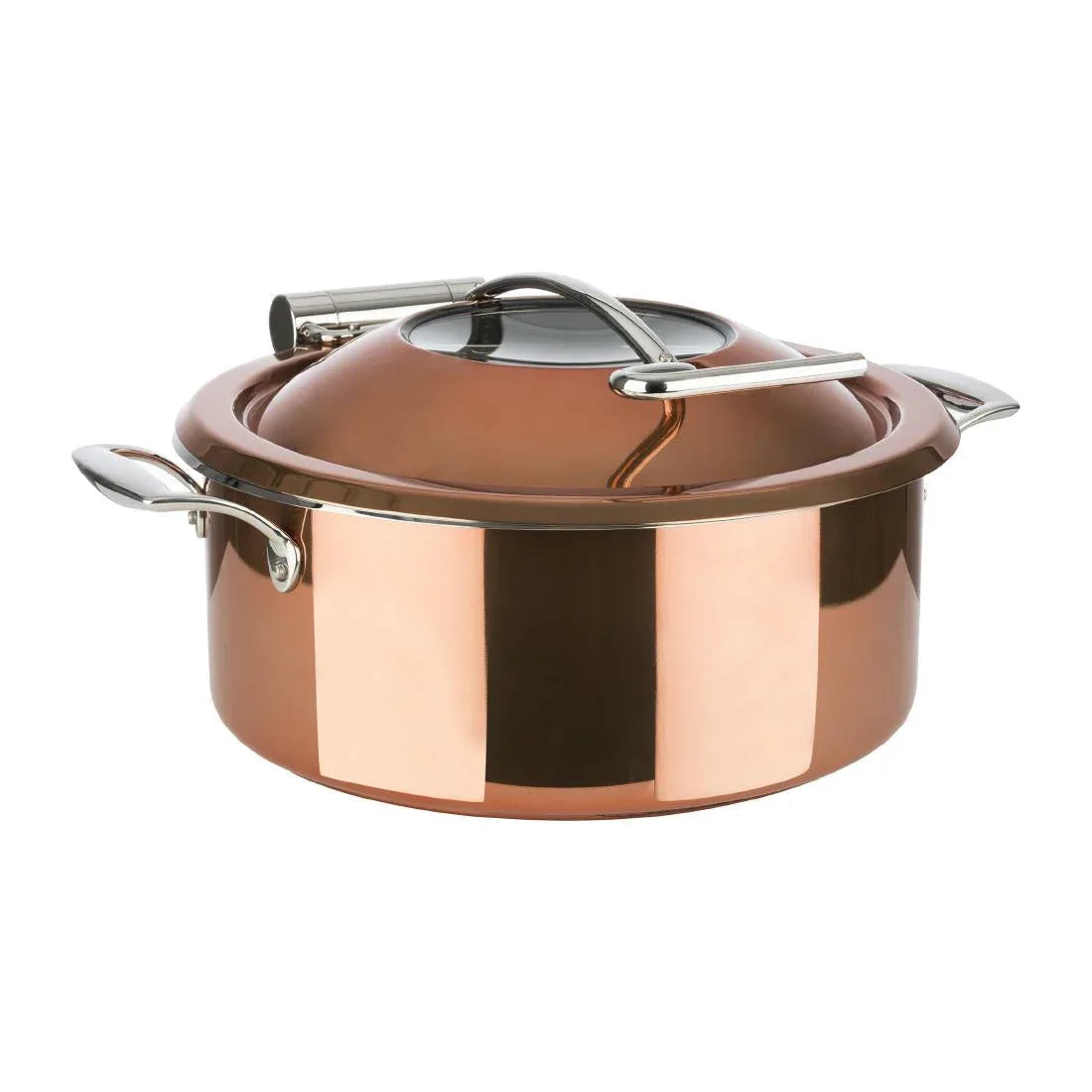 FT167 APS Chafing Dish Set Copper 305mm - JD Catering Equipment Solutions Ltd