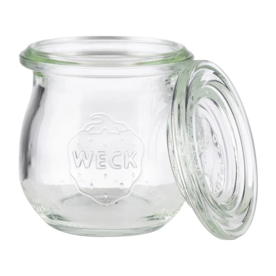 FT197 APS Weck Glasses With Lid 75ml (Pack of 12) - JD Catering Equipment Solutions Ltd