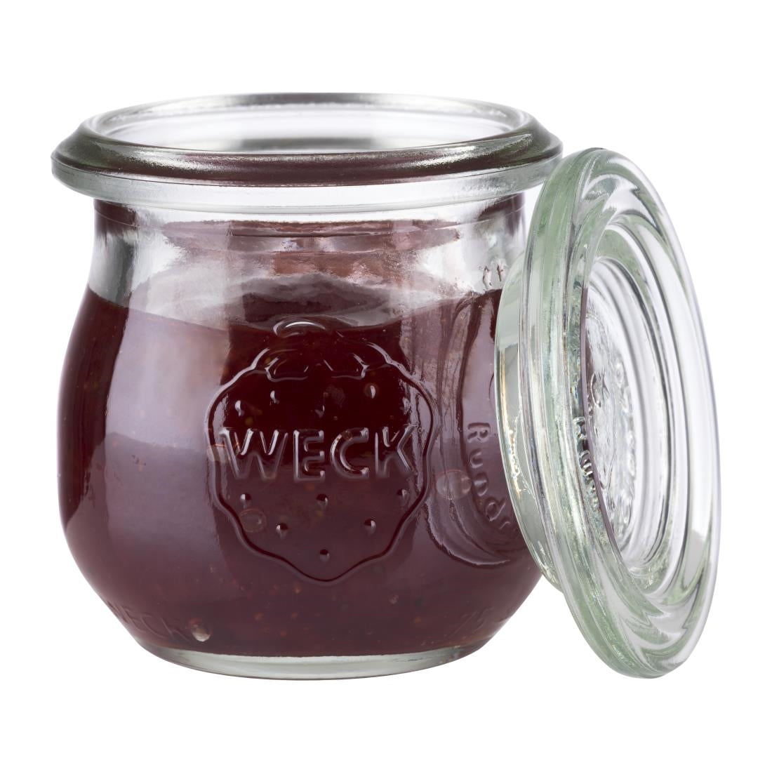 FT197 APS Weck Glasses With Lid 75ml (Pack of 12) JD Catering Equipment Solutions Ltd