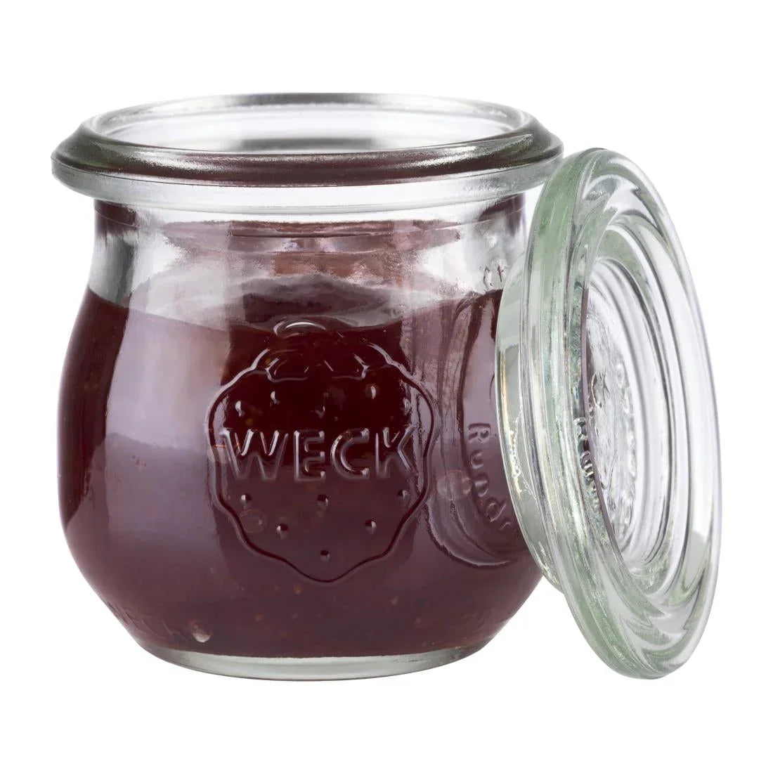 FT197 APS Weck Glasses With Lid 75ml (Pack of 12) - JD Catering Equipment Solutions Ltd
