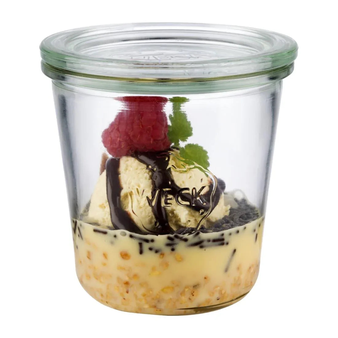 FT199 APS Weck Glasses With Lid 290ml (Pack of 6) - JD Catering Equipment Solutions Ltd