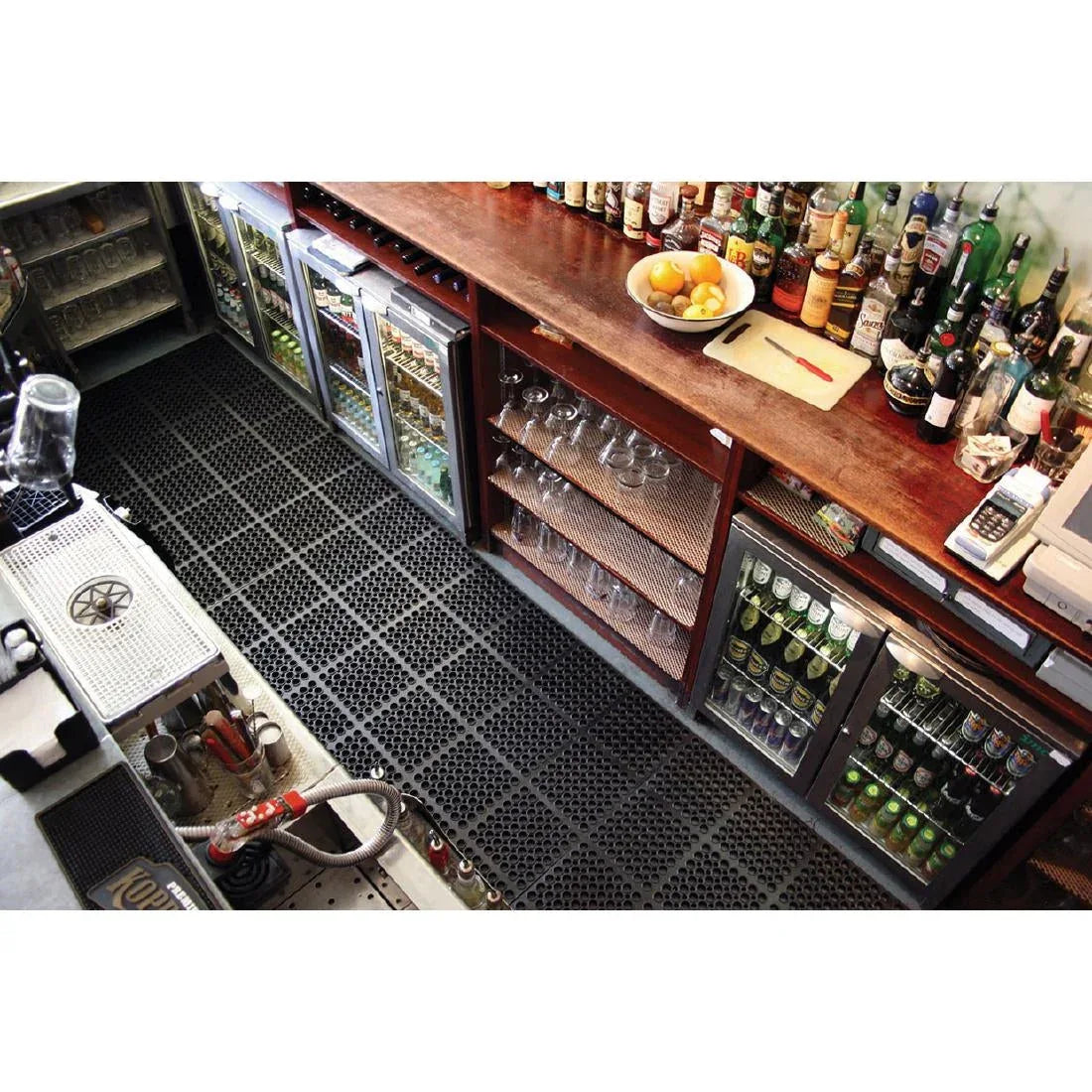 FT345 COBA Deluxe Mat Black 1 x 1.5m - JD Catering Equipment Solutions Ltd