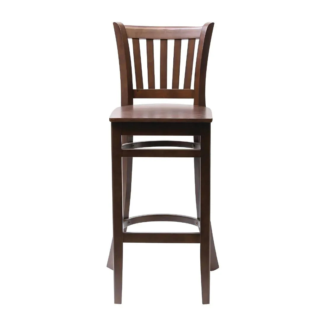 FT428 Manhattan Dark Walnut Bar Chair - JD Catering Equipment Solutions Ltd