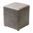 FT445 Cube Faux Leather Bar Stool Ash (Pack of 2) JD Catering Equipment Solutions Ltd