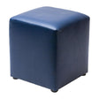 FT447 Cube Faux Leather Bar Stool Midnight (Pack of 2) JD Catering Equipment Solutions Ltd