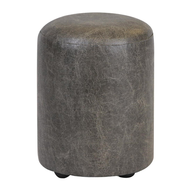 FT450 Cylinder Faux Leather Bar Stool Ash (Pack of 2) JD Catering Equipment Solutions Ltd