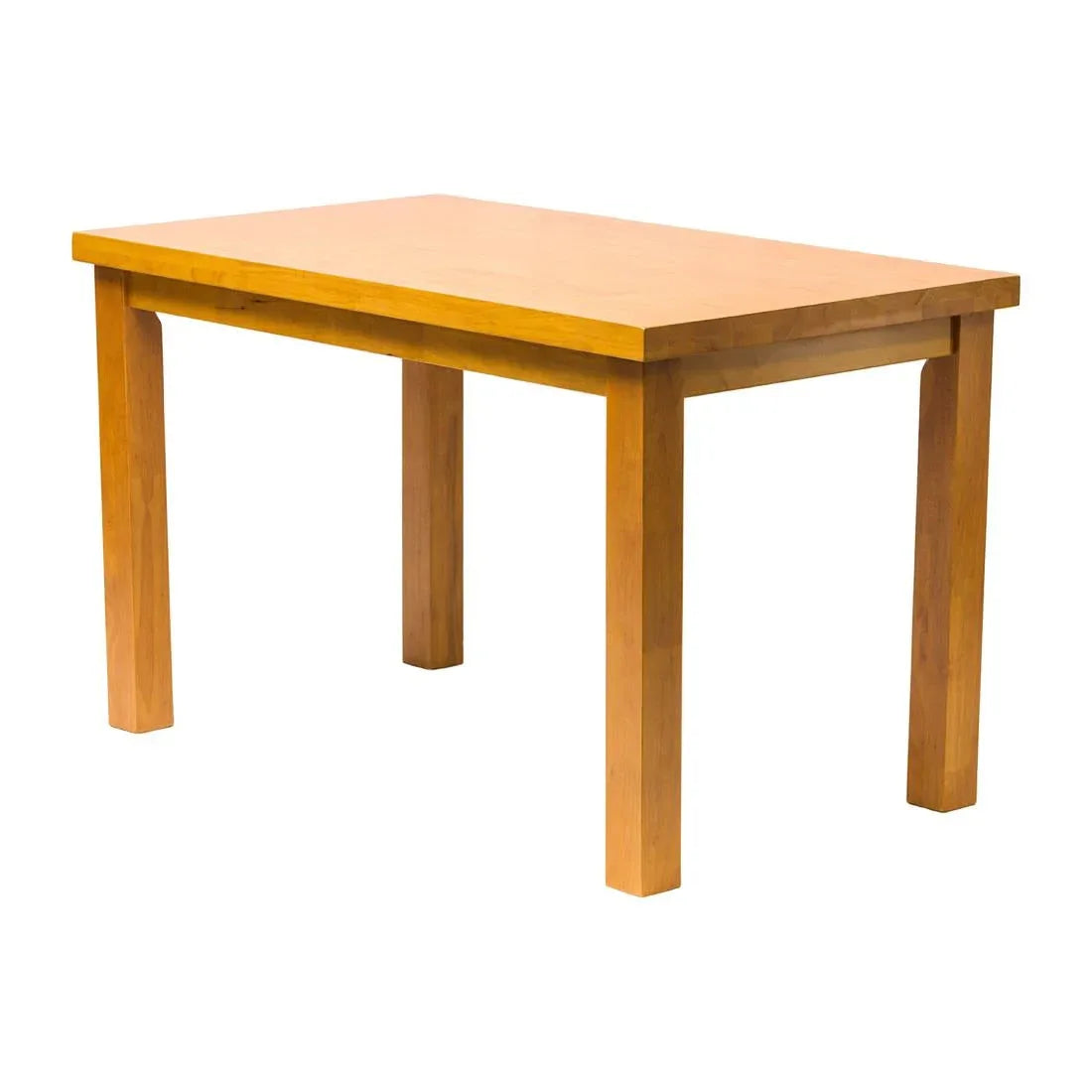 FT490 Kendal Rectangle Dining Table Soft Oak 1200x700mm - JD Catering Equipment Solutions Ltd