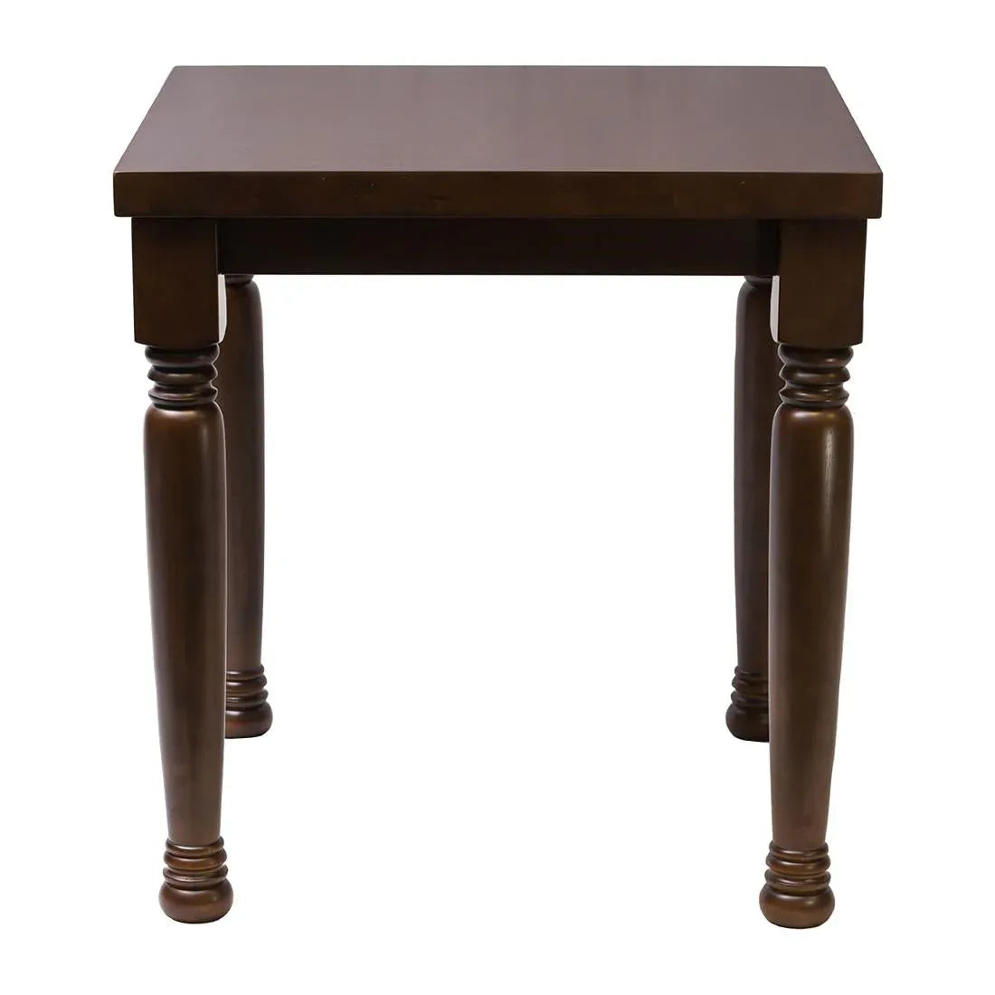 FT491 Cotswold Dark Wood Square Dining Table 700x700mm JD Catering Equipment Solutions Ltd
