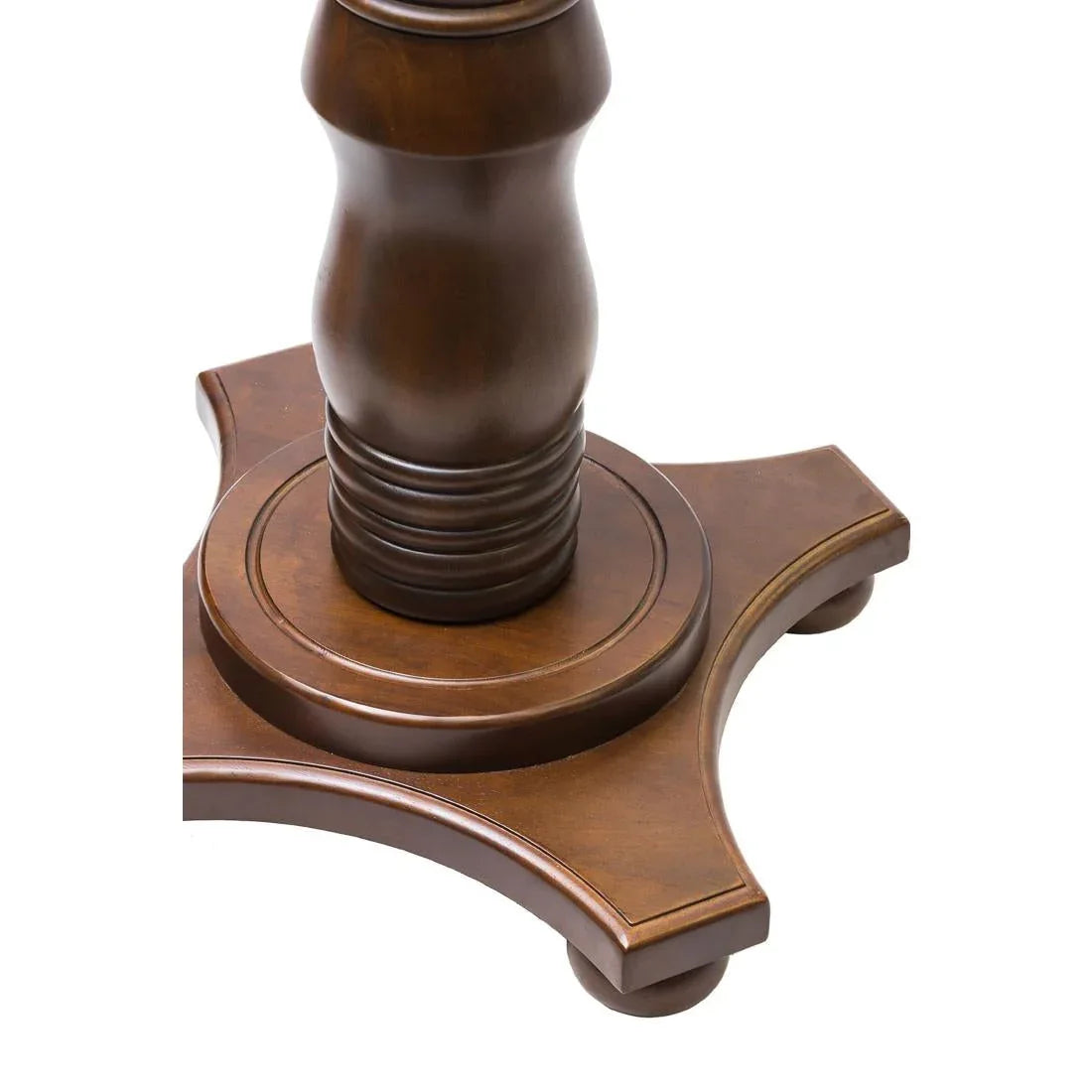 FT505 Islington Poseur Round Table Dark Wood 700mm - JD Catering Equipment Solutions Ltd