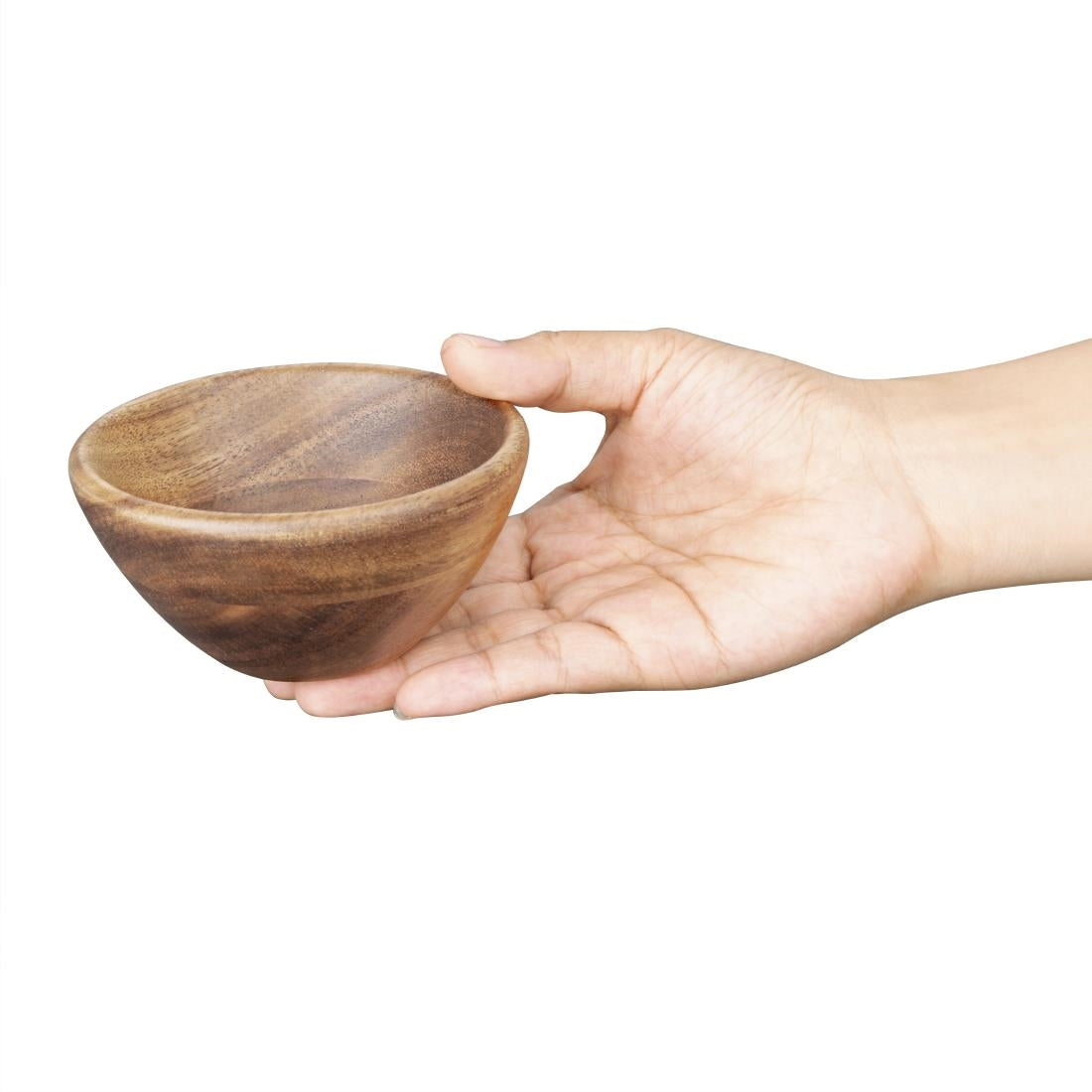 FT613 Olympia Acacia Bowls 100(D) x 50(H)mm JD Catering Equipment Solutions Ltd