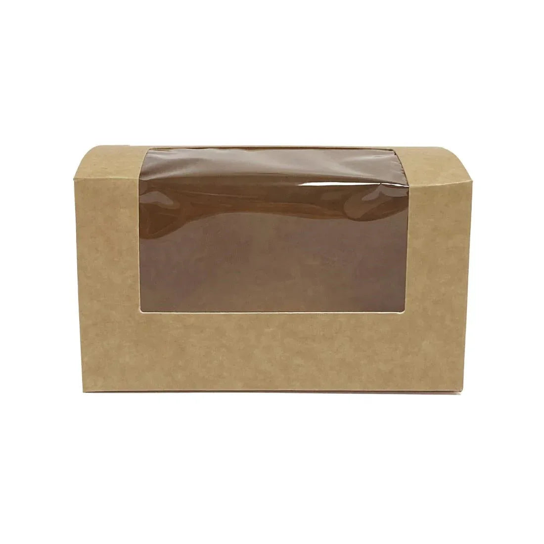 FT652 Fiesta Recyclable Bloomer Box with PET Window 70x125mm (Pack of 500) - JD Catering Equipment Solutions Ltd