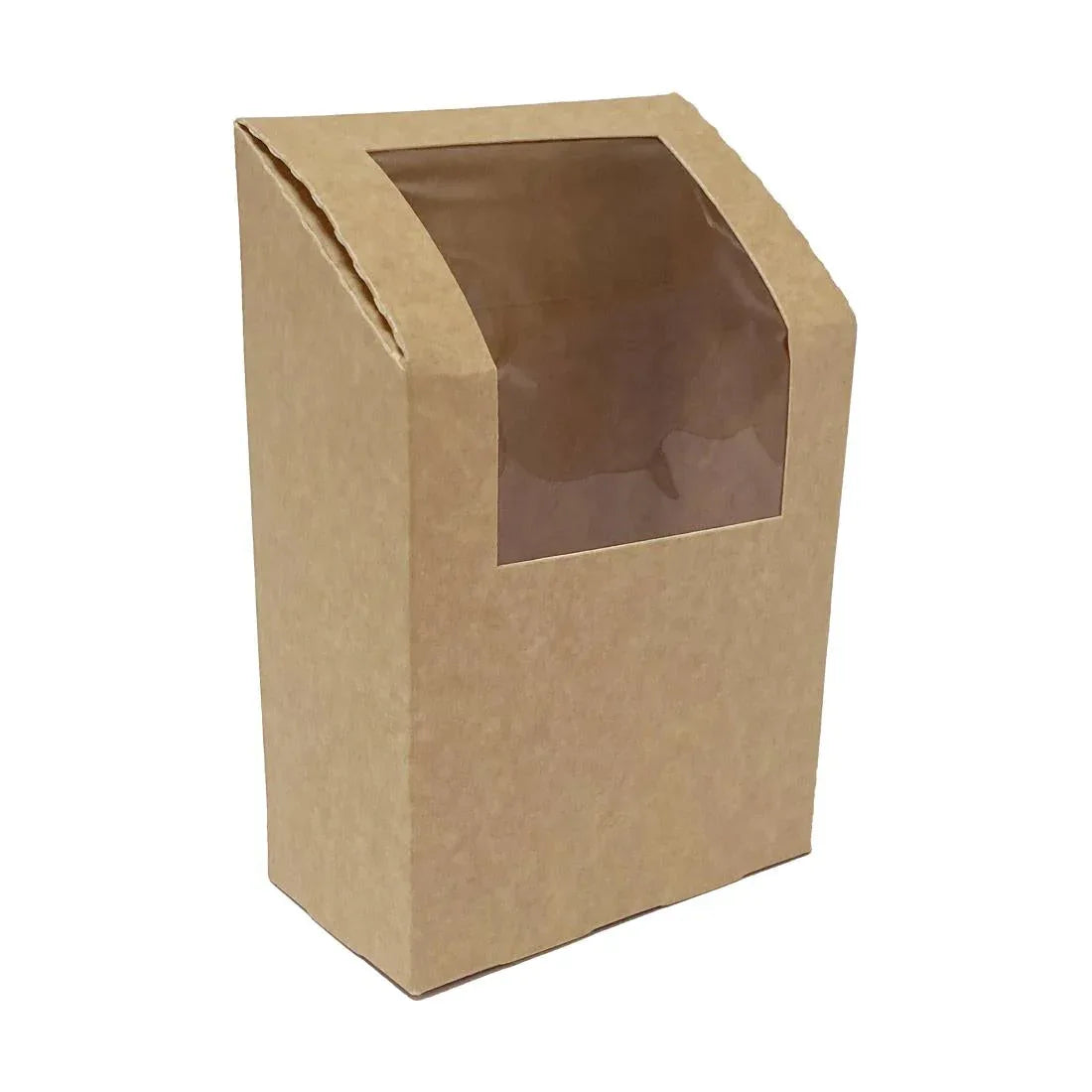 FT653 Fiesta Recyclable Wrap Box with PET Window (Pack of 500) - JD Catering Equipment Solutions Ltd