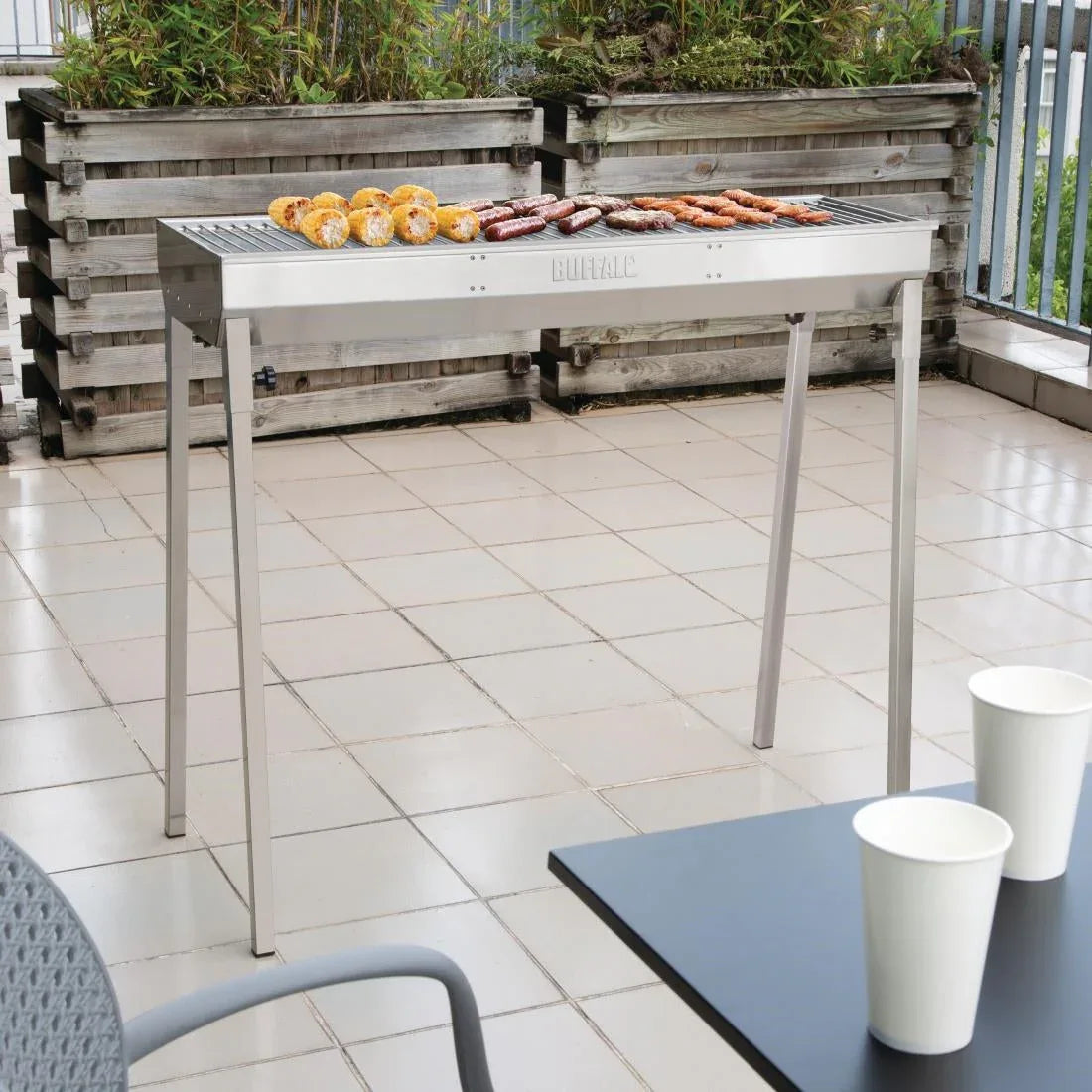 FT690 - Buffalo Charcoal Barbecue - JD Catering Equipment Solutions Ltd