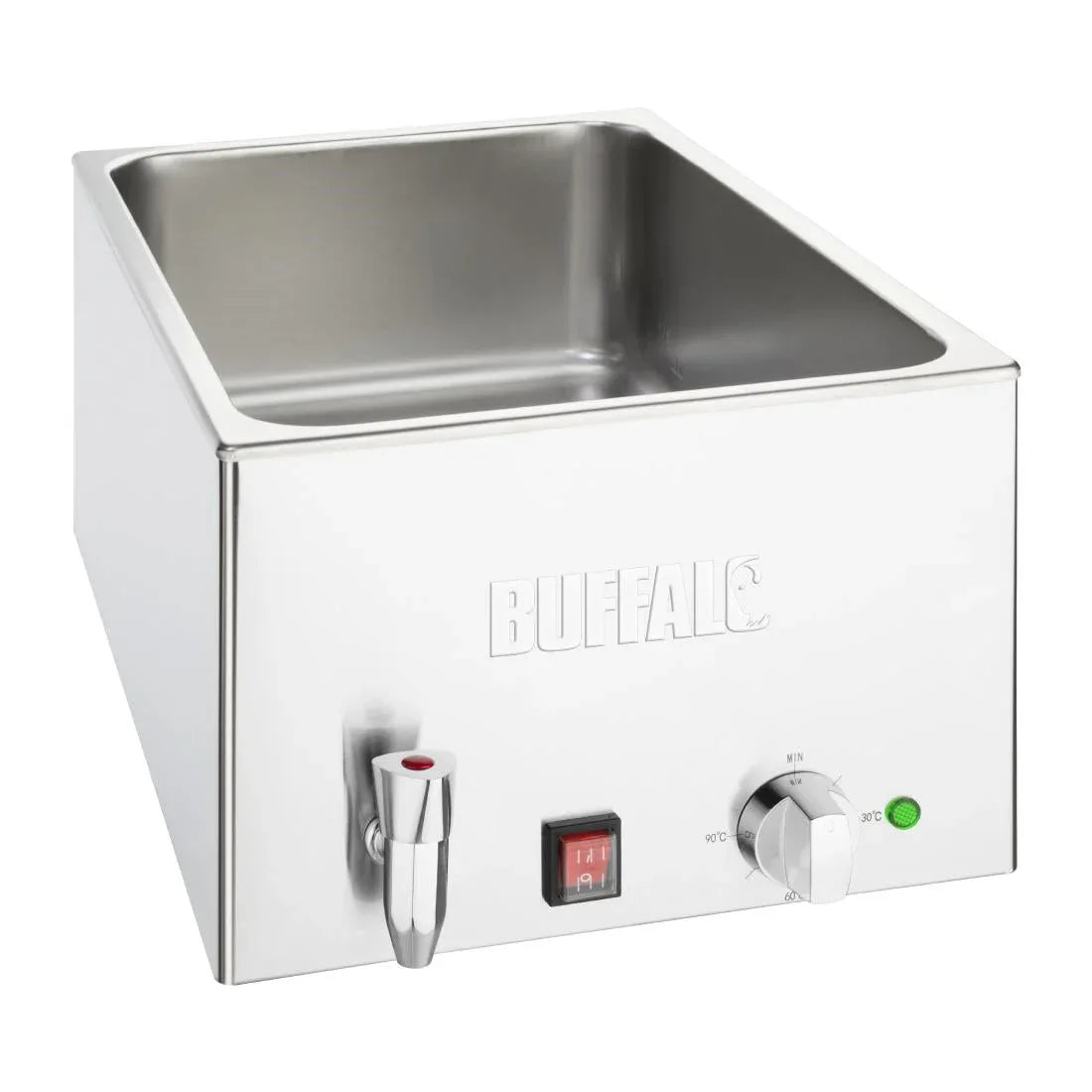 FT694 Buffalo Bain Marie with Tap without Pans - JD Catering Equipment Solutions Ltd
