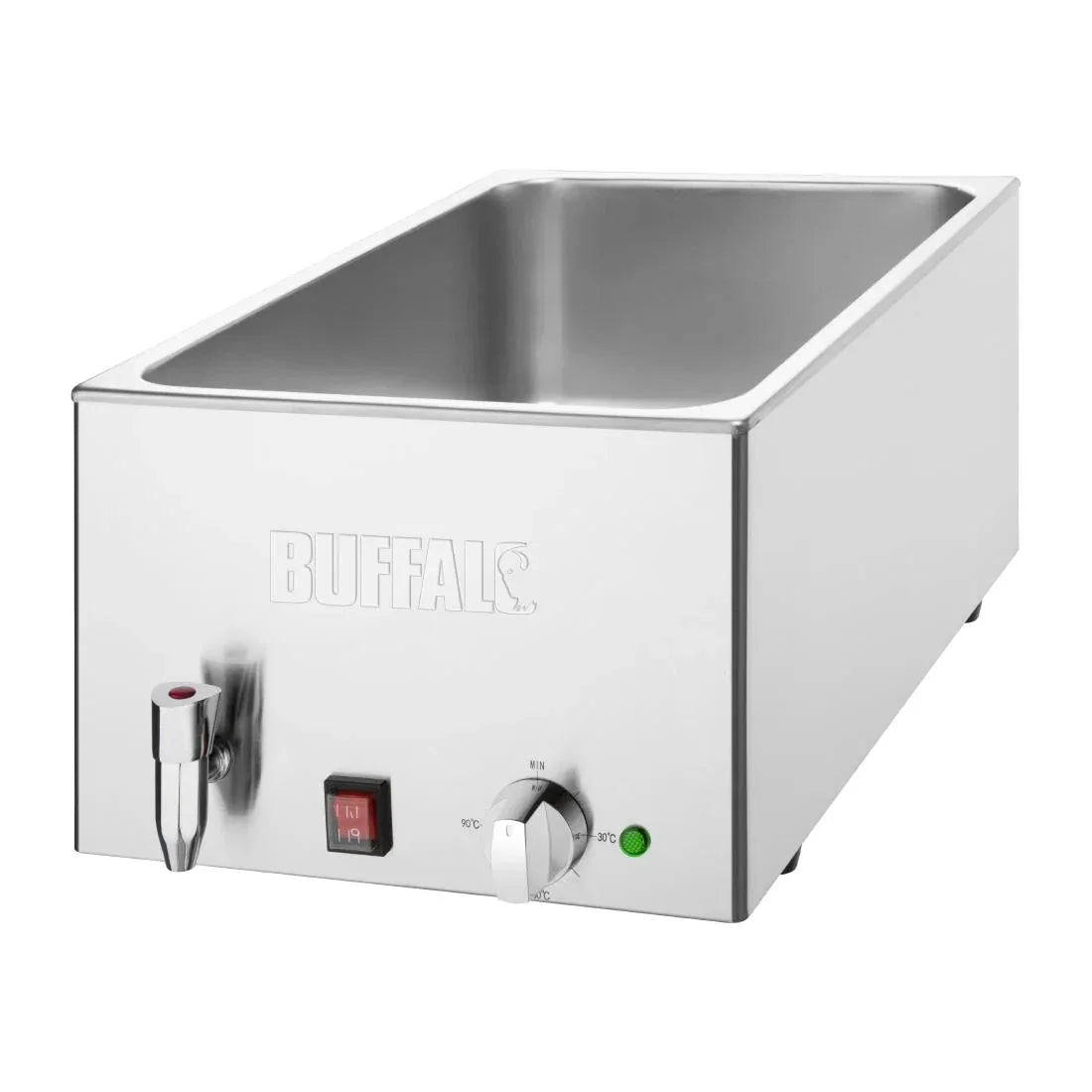 FT694 Buffalo Bain Marie with Tap without Pans - JD Catering Equipment Solutions Ltd