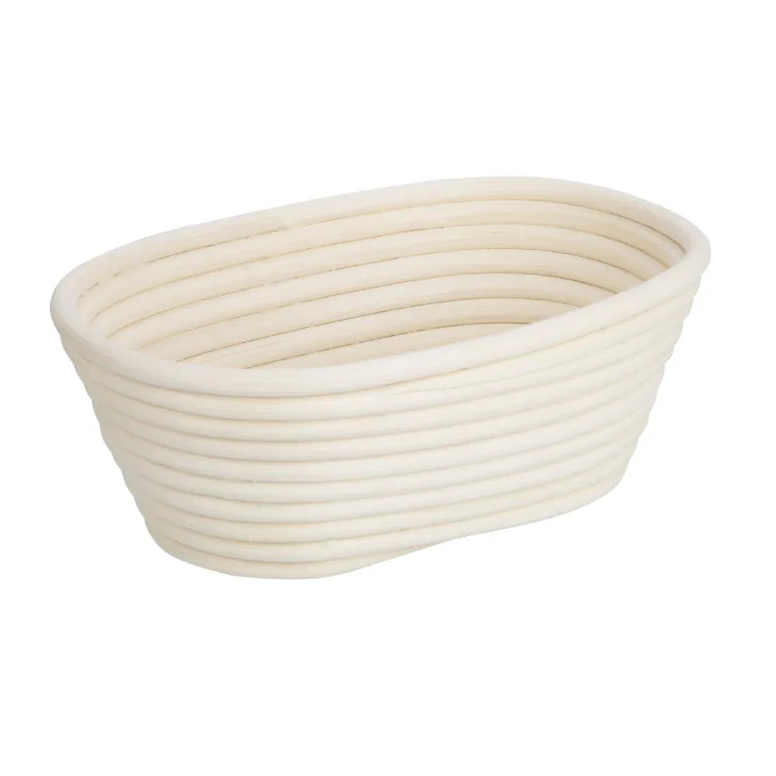 FT837 Vogue Rattan Proving Basket Oval 210x150x80mm - JD Catering Equipment Solutions Ltd