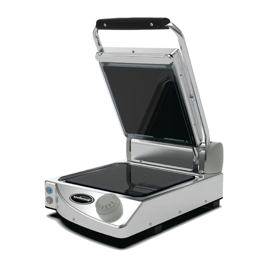 FT840 Spidocook Spidoglass Single Smooth Contact Grill Manual SP010P - JD Catering Equipment Solutions Ltd