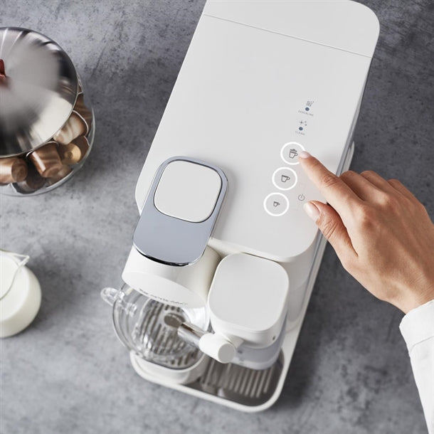 FT898 DeLonghi Nespresso Lattissima One Coffee Machine White JD Catering Equipment Solutions Ltd