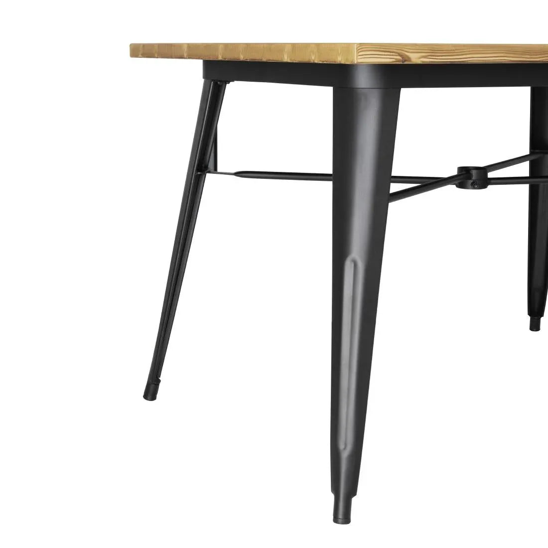 FT954 Bolero Complete Outdoor Table 120x76x76cm - Light Wood - JD Catering Equipment Solutions Ltd