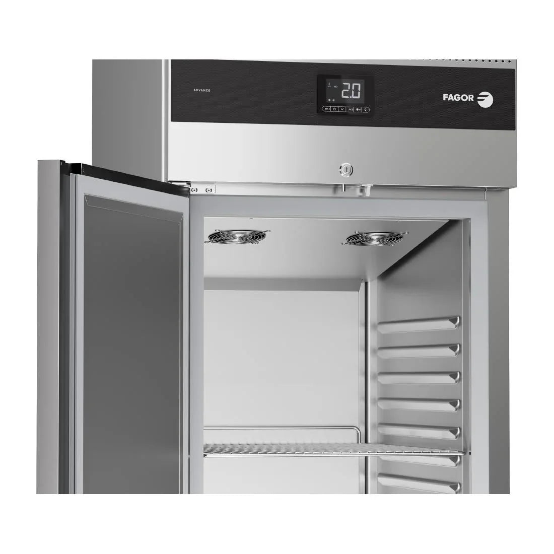 FU001 Fagor Advance Gastronorm Upright Cabinet Fridge 1 Door AUP-11G - JD Catering Equipment Solutions Ltd
