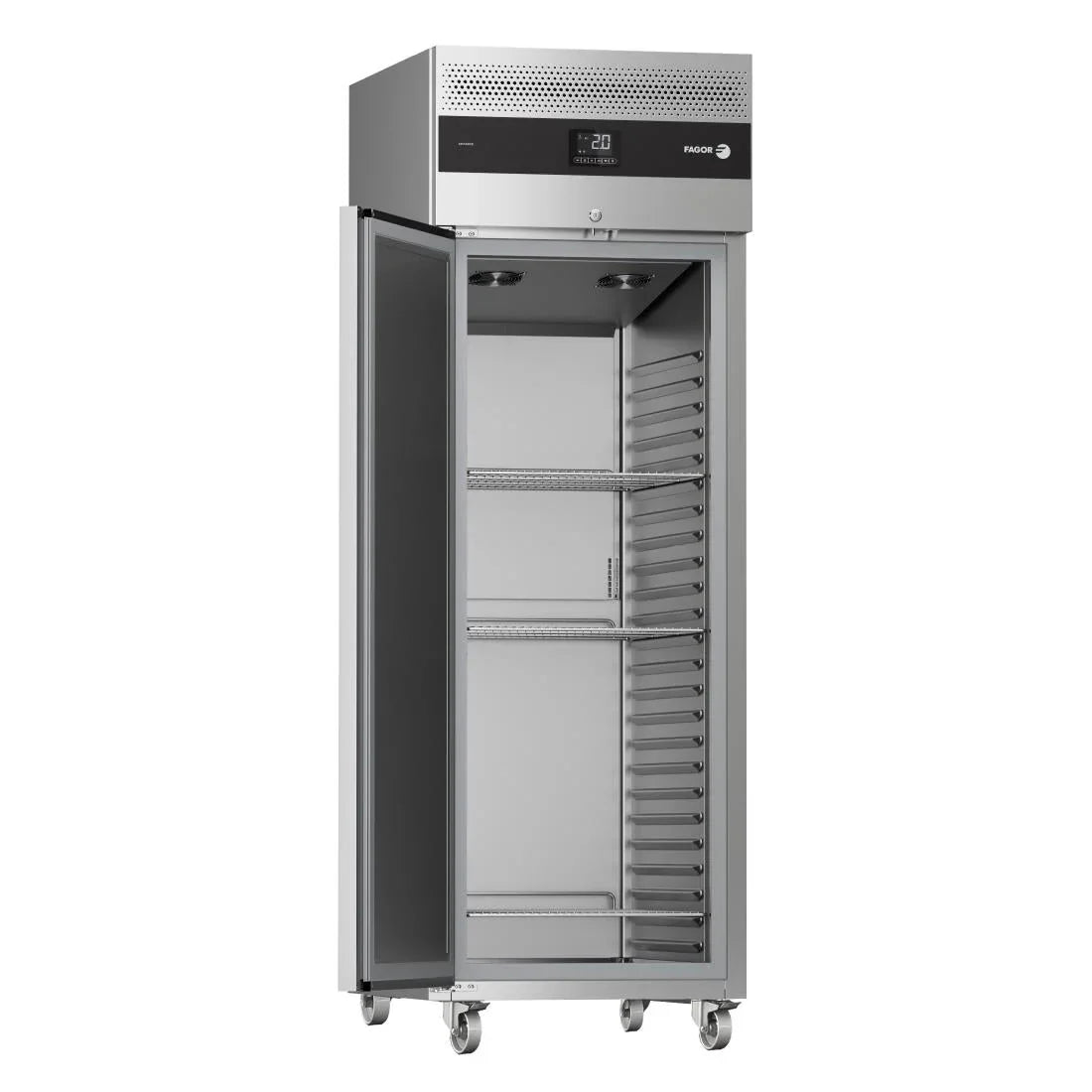 FU001 Fagor Advance Gastronorm Upright Cabinet Fridge 1 Door AUP-11G - JD Catering Equipment Solutions Ltd