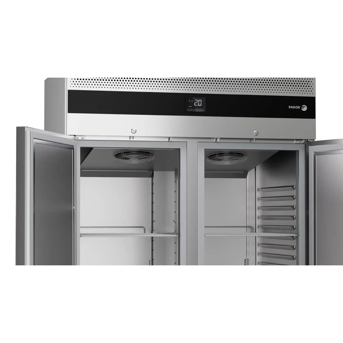 FU002 Fagor Advance Gastronorm Upright Cabinet Fridge 2 Door AUP-22G - JD Catering Equipment Solutions Ltd