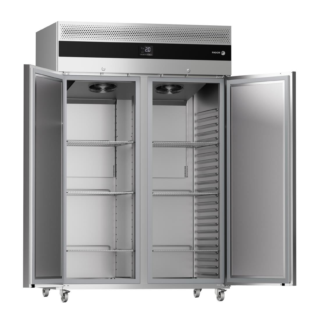 FU002 Fagor Advance Gastronorm Upright Cabinet Fridge 2 Door AUP-22G JD Catering Equipment Solutions Ltd