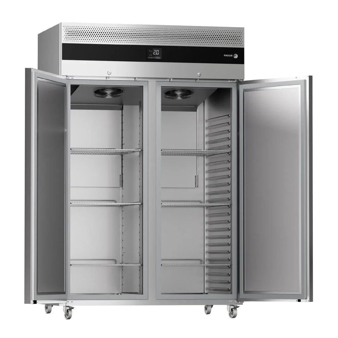 FU002 Fagor Advance Gastronorm Upright Cabinet Fridge 2 Door AUP-22G - JD Catering Equipment Solutions Ltd