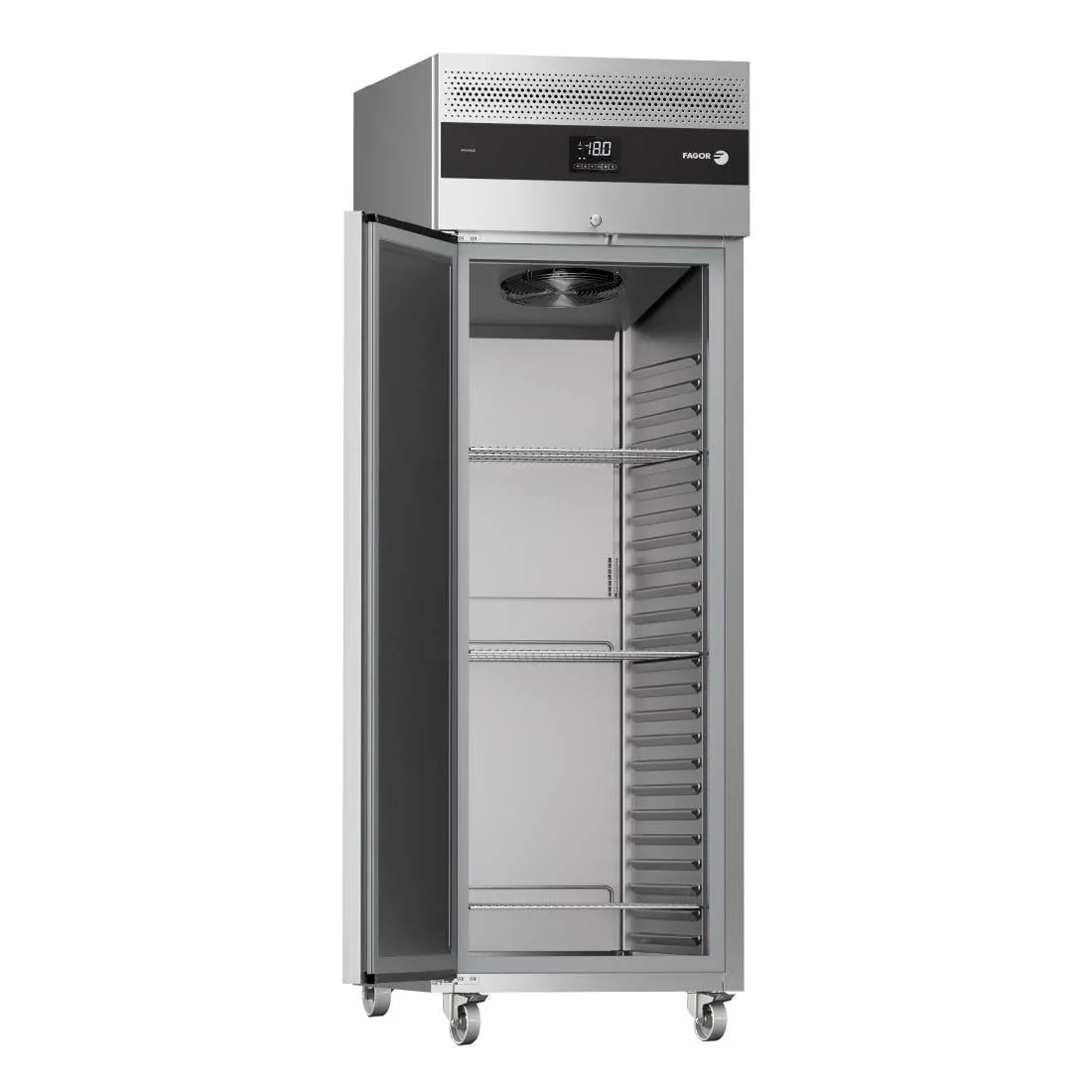 FU003 Fagor Advance Gastronorm Upright Cabinet Freezer 1 Door AUN-11G - JD Catering Equipment Solutions Ltd