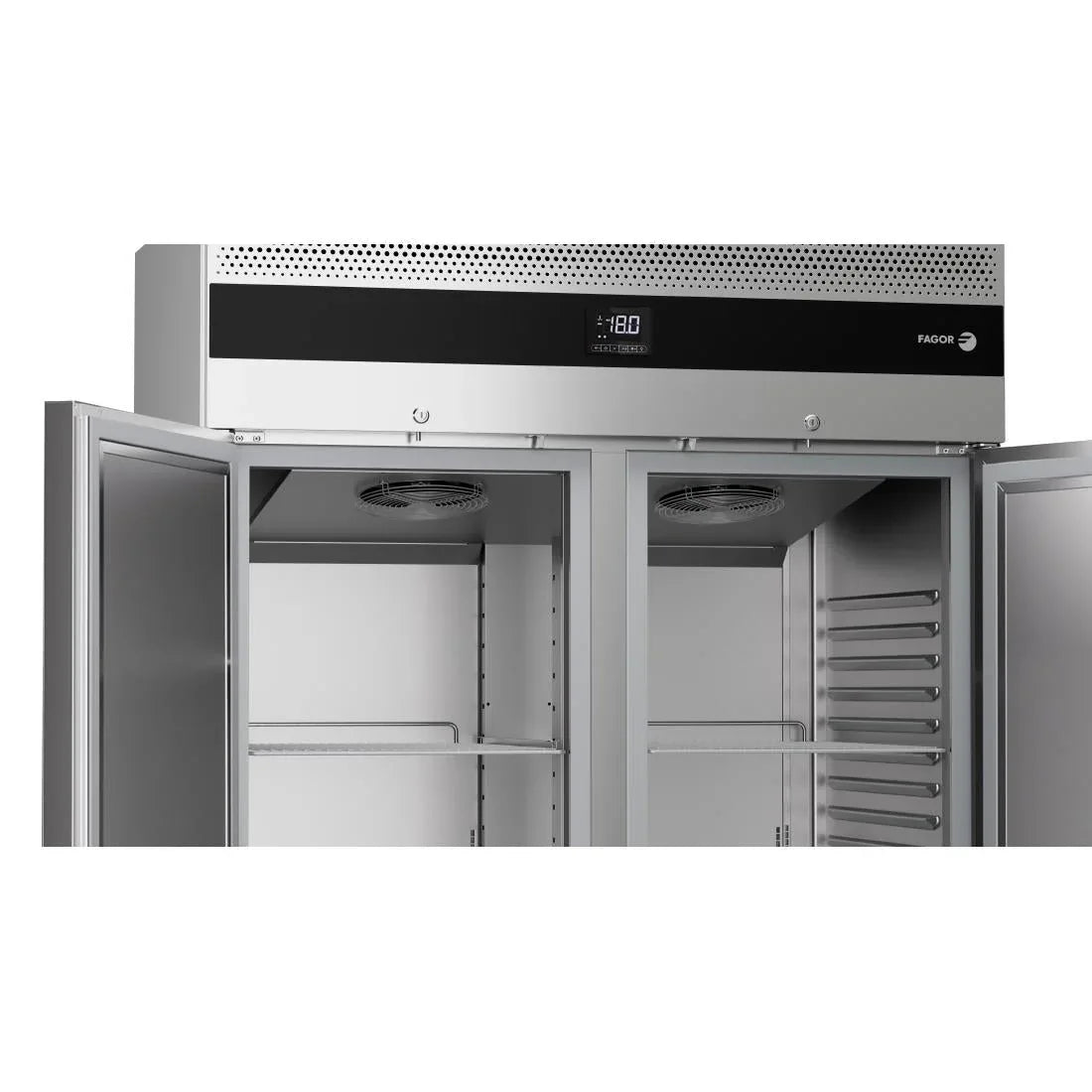 FU004 Fagor Advance Gastronorm Upright Cabinet Freezer 2 Door AUN-22G - JD Catering Equipment Solutions Ltd