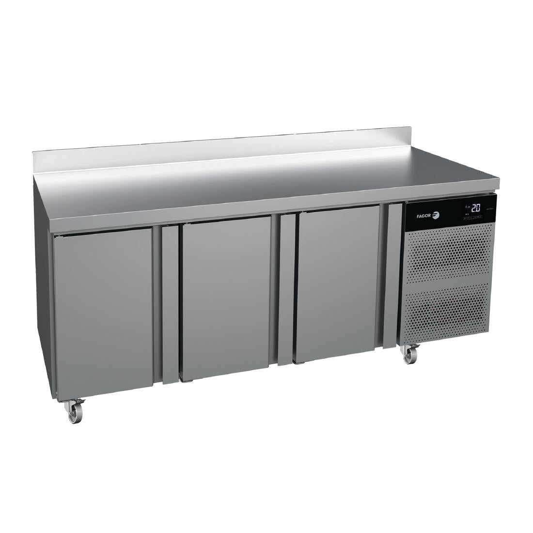 FU014 Fagor Advance 700 3 Door Gastronorm Counter Fridge ACP-3G JD Catering Equipment Solutions Ltd