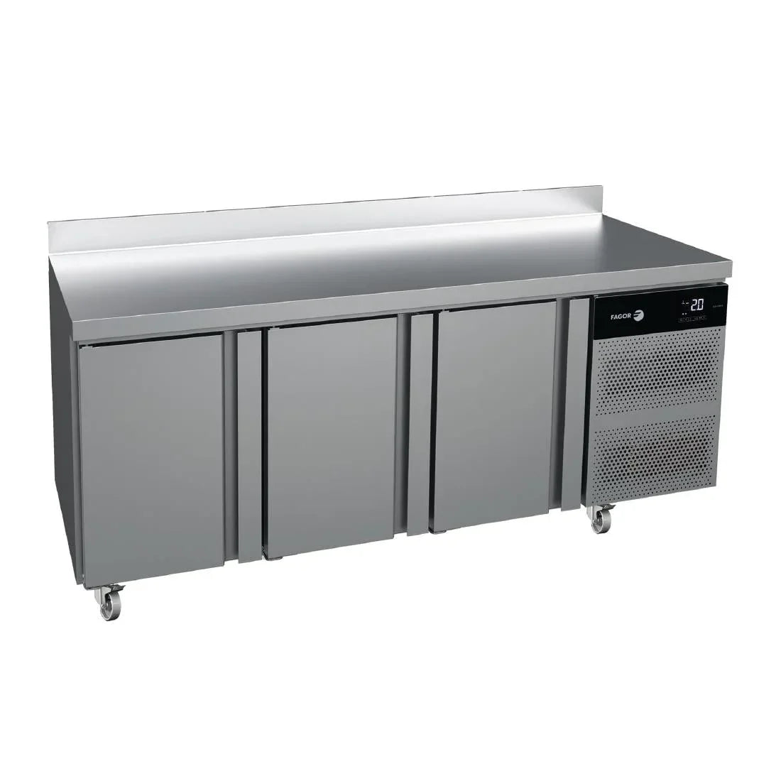 FU014 Fagor Advance 700 3 Door Gastronorm Counter Fridge ACP-3G - JD Catering Equipment Solutions Ltd