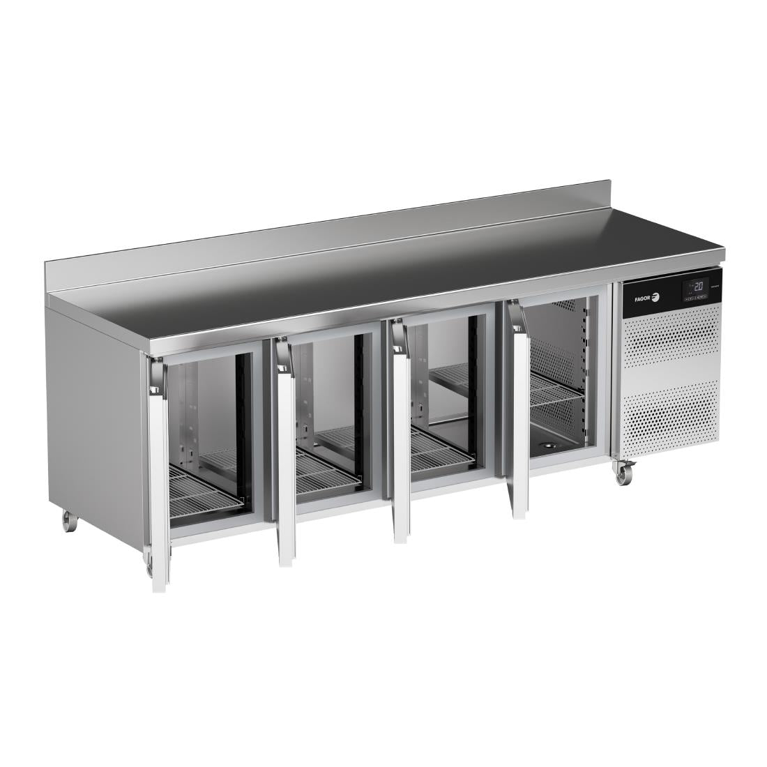 FU015 Fagor Advance 700 4 Door Gastronorm Counter Fridge ACP-4G JD Catering Equipment Solutions Ltd